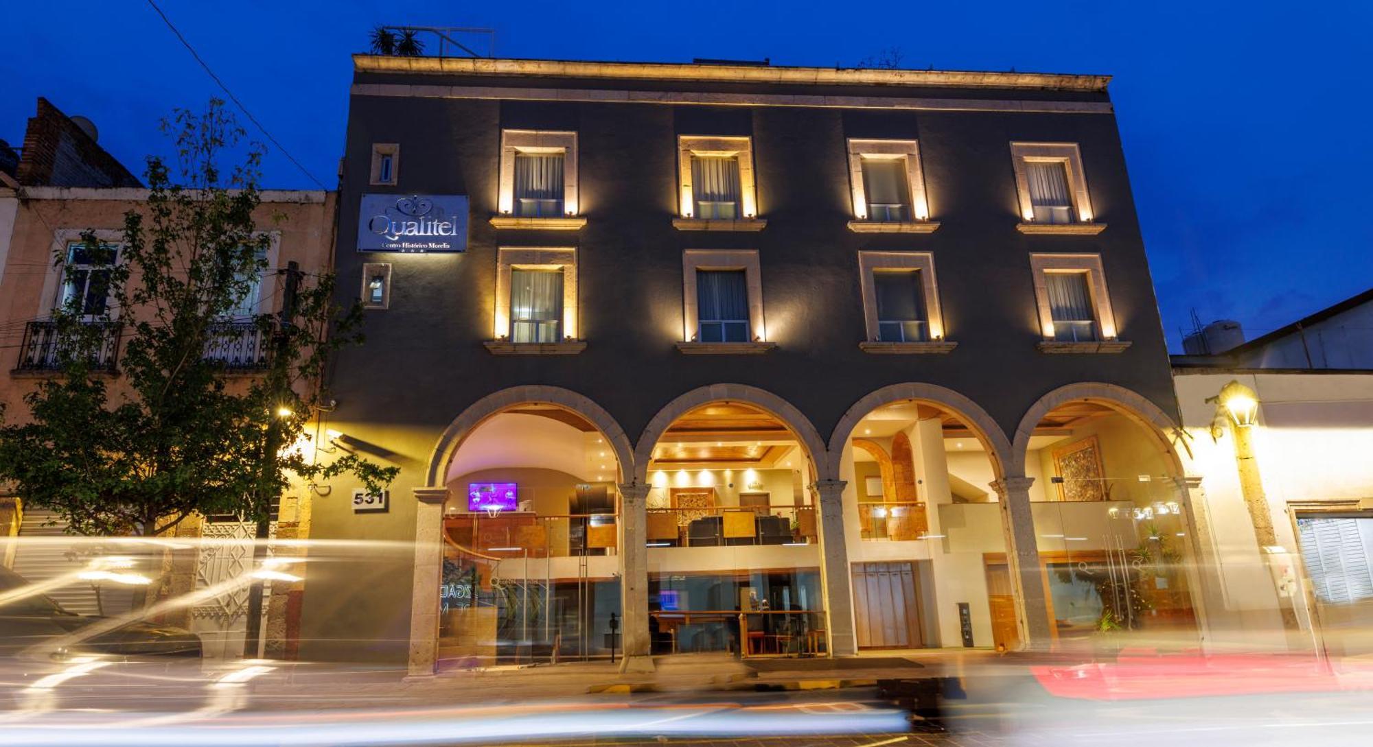Hotel Qualitel Centro Historico 모렐리아 외부 사진
