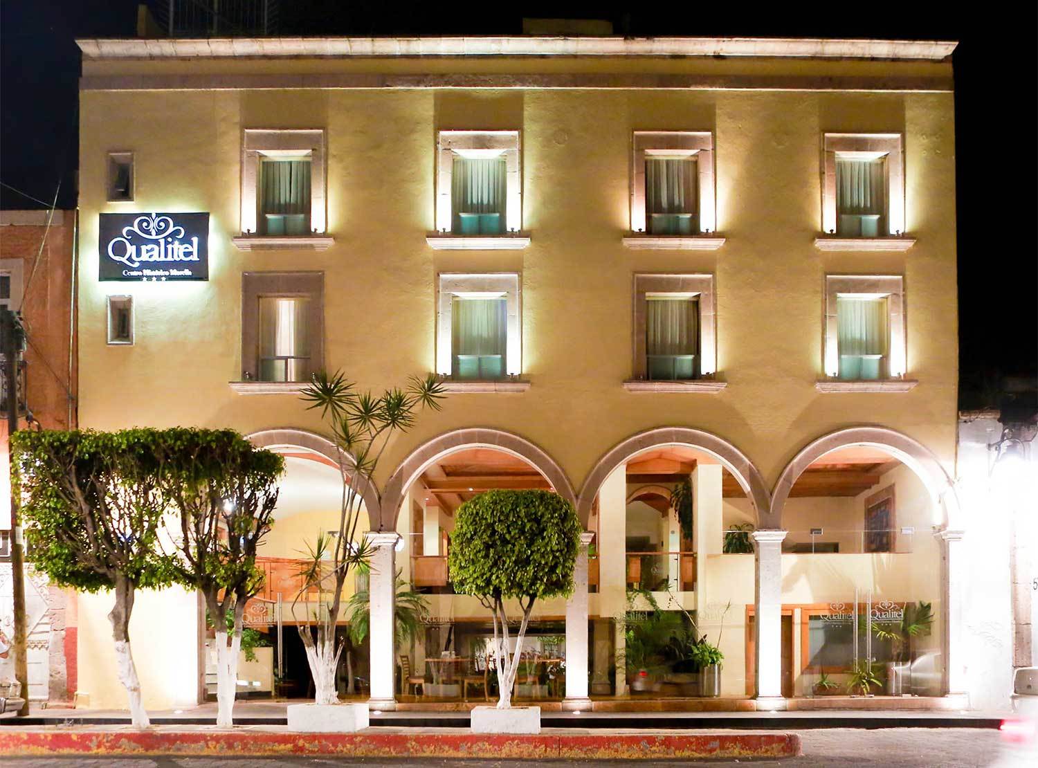 Hotel Qualitel Centro Historico 모렐리아 외부 사진